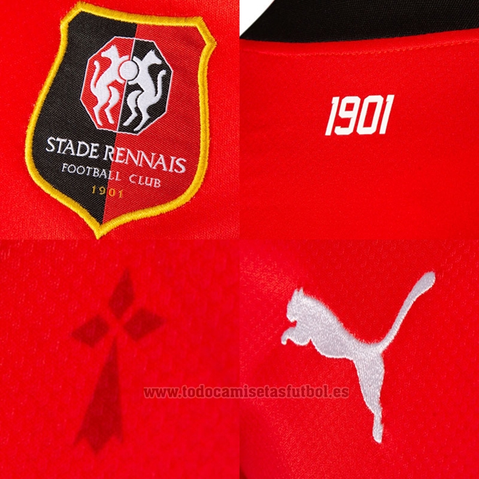 Camiseta Stade Rennais 1ª 2022-2023